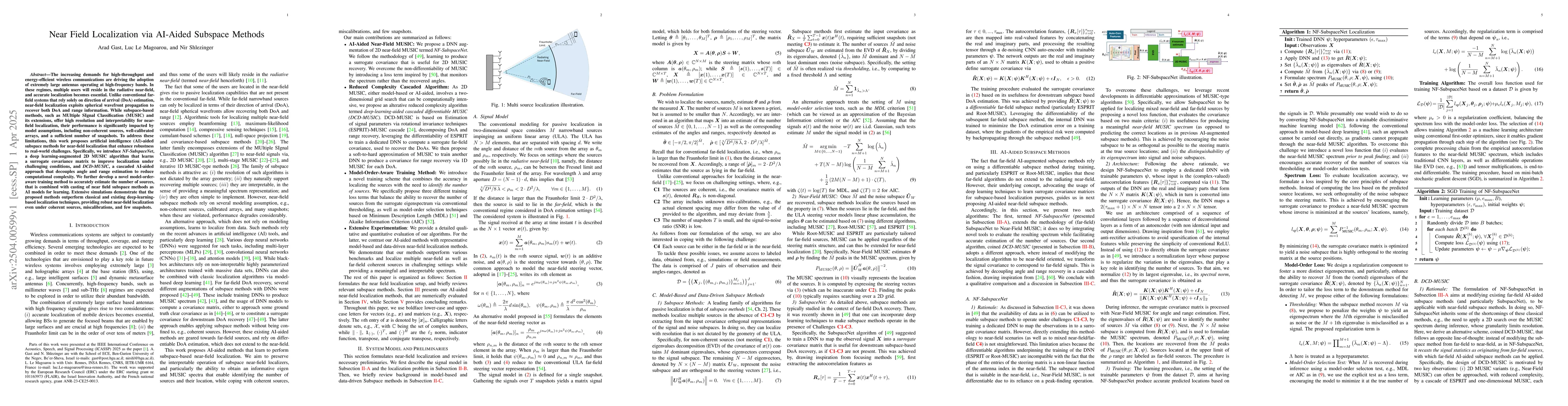 Thumbnail for Near Field Localization via AI-Aided Subspace Methods