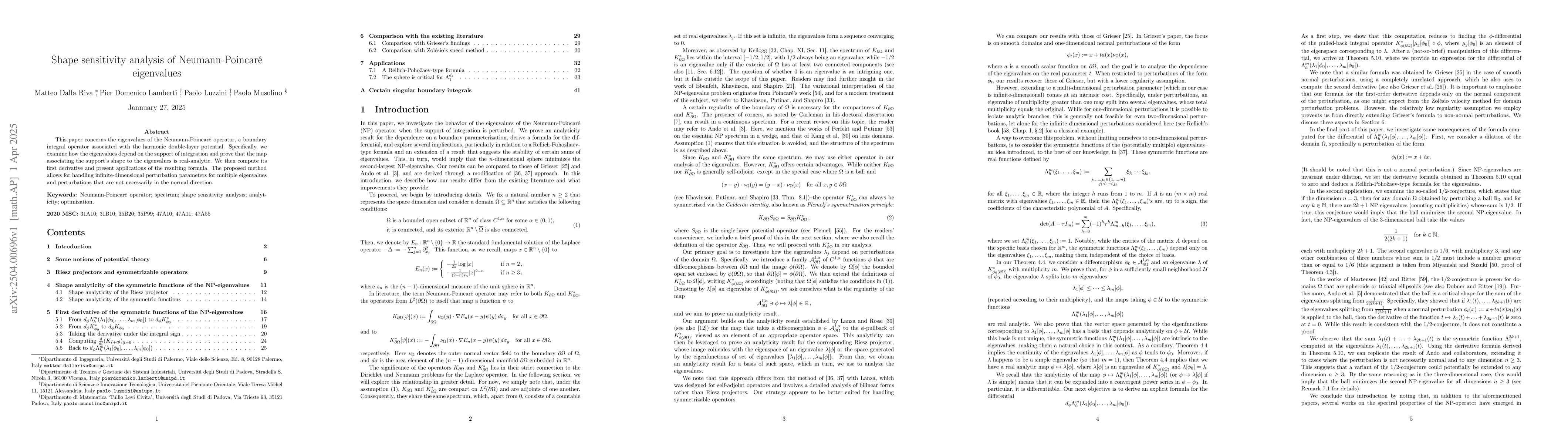 Thumbnail for Shape sensitivity analysis of Neumann-Poincaré eigenvalues