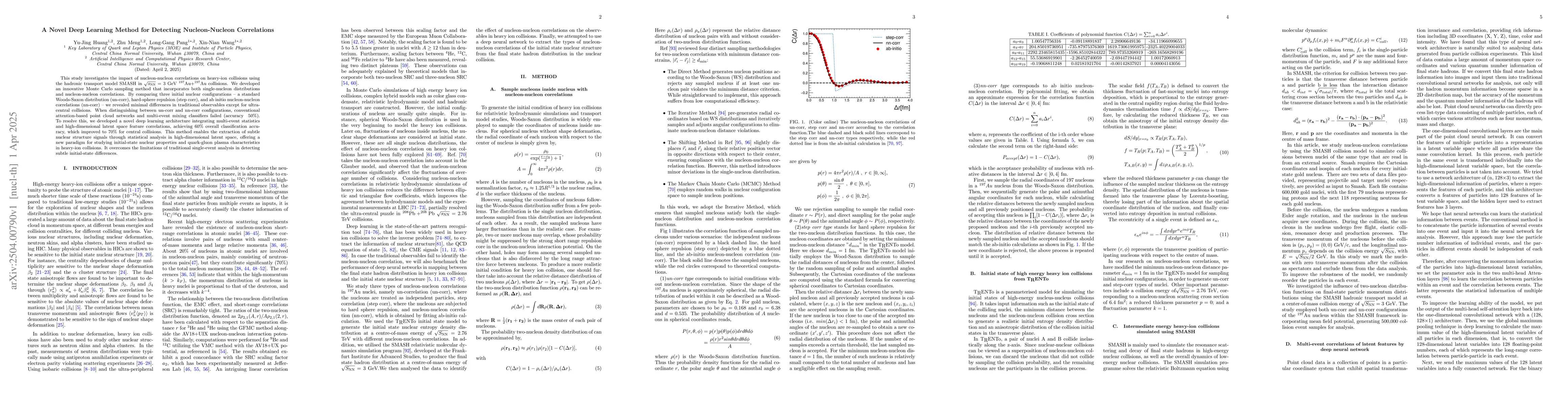 Thumbnail for A Novel Deep Learning Method for Detecting Nucleon-Nucleon Correlations