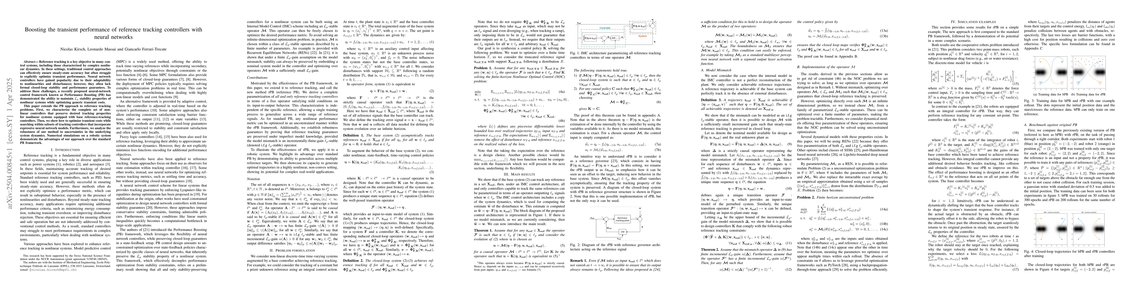 Thumbnail for Boosting the transient performance of reference tracking controllers
  with neural networks