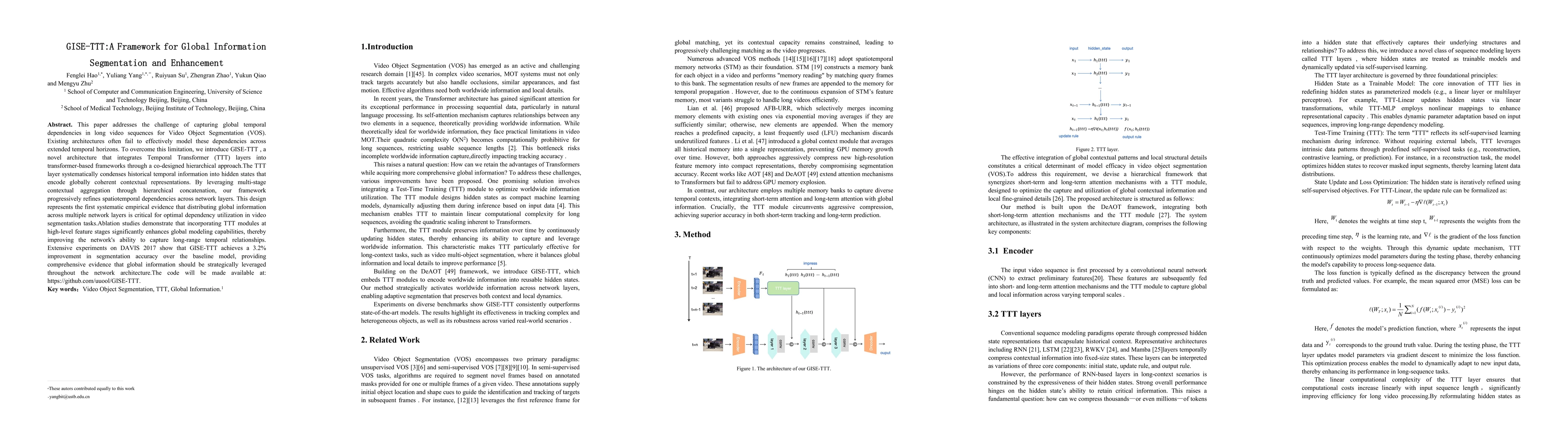 Thumbnail for GISE-TTT:A Framework for Global InformationSegmentation and Enhancement