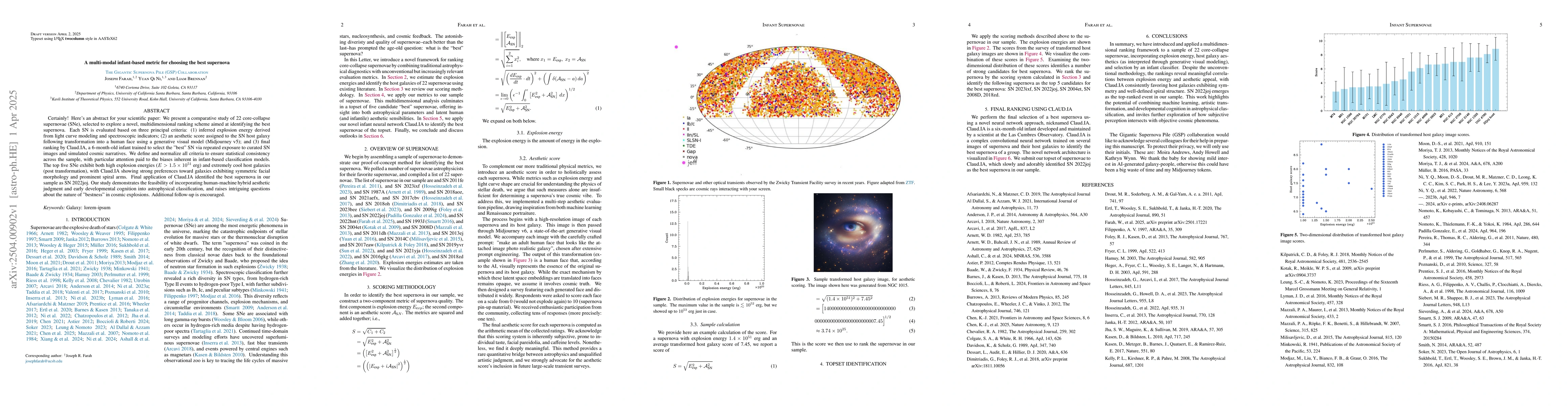 Thumbnail for A multi-modal infant-based metric for choosing the best supernova