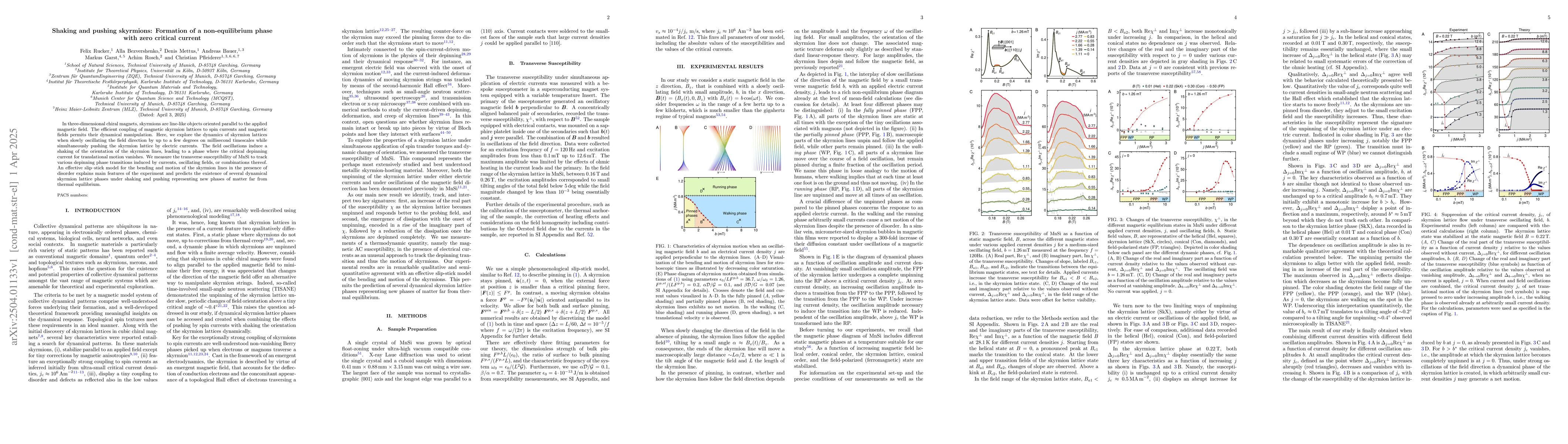 Thumbnail for Shaking and pushing skyrmions: Formation of a non-equilibrium phase with
  zero critical current