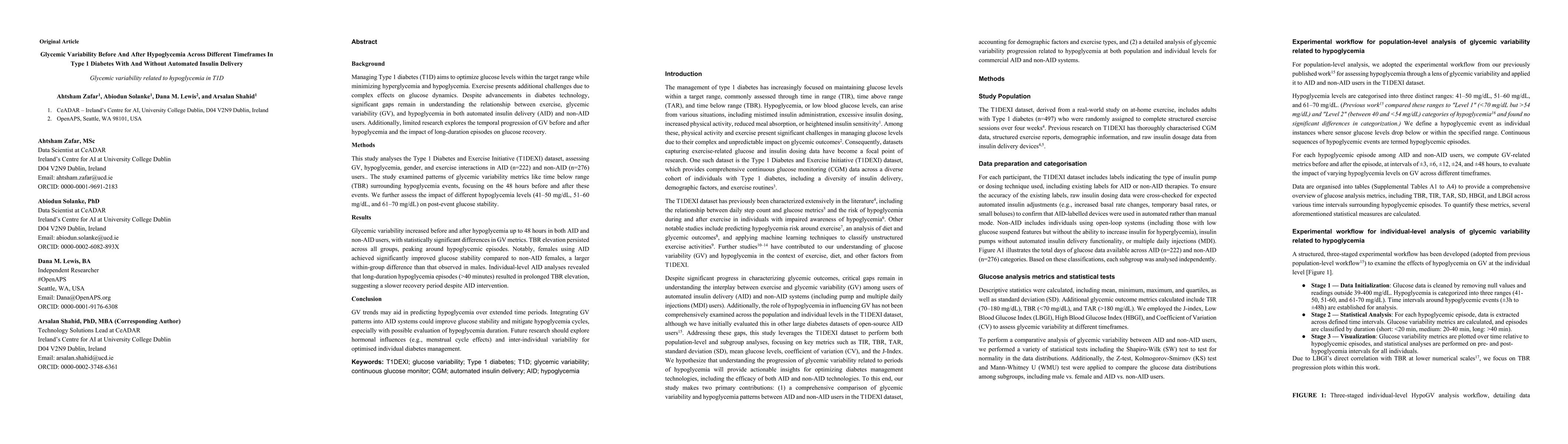 Thumbnail for Glycemic Variability Before And After Hypoglycemia Across Different
  Timeframes In Type 1 Diabetes With And Without Automated Insulin Delivery