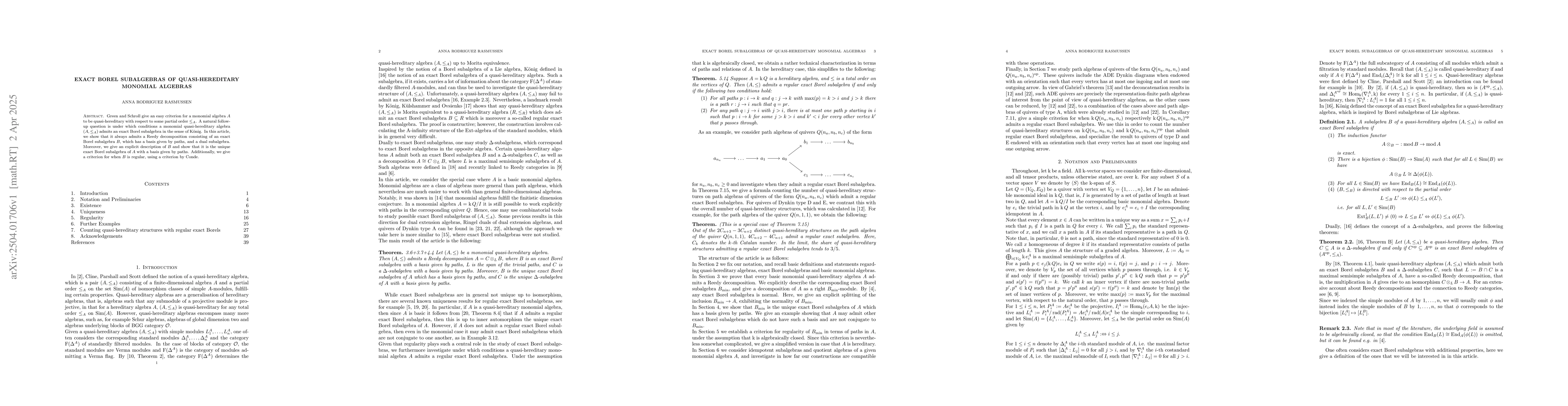 Thumbnail for Exact Borel subalgebras of quasi-hereditary monomial algebras