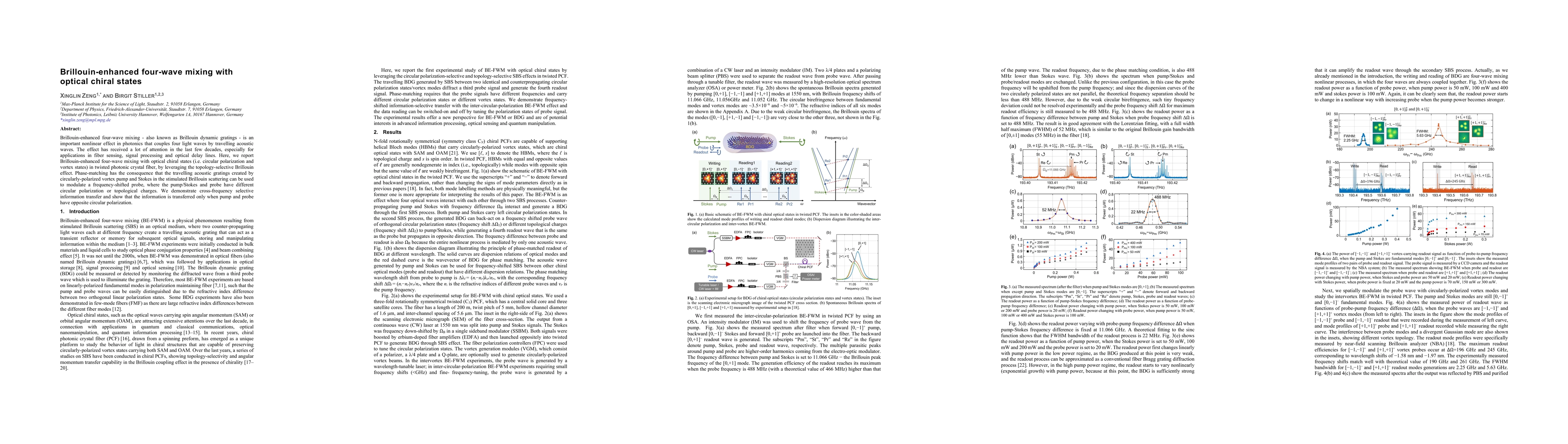 Thumbnail for Brillouin-enhanced four-wave mixing with optical chiral states