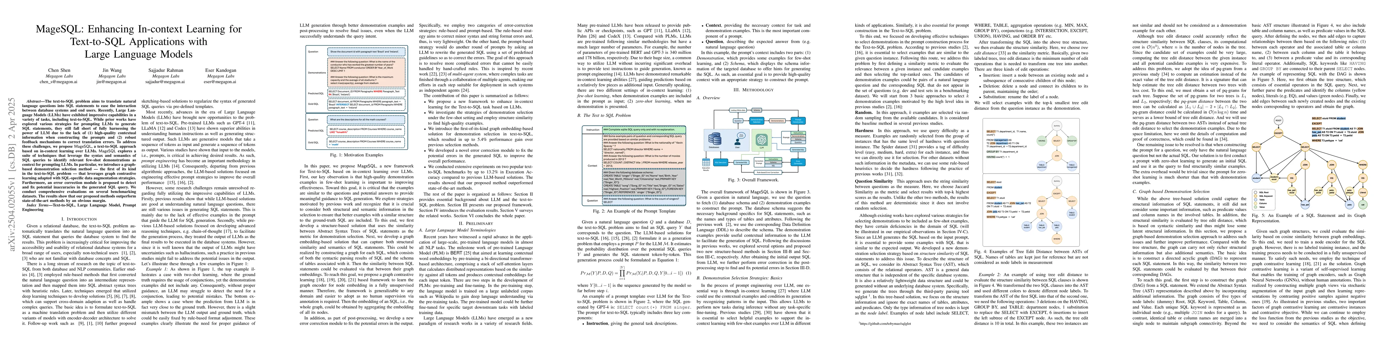 Thumbnail for MageSQL: Enhancing In-context Learning for Text-to-SQL Applications with
  Large Language Models