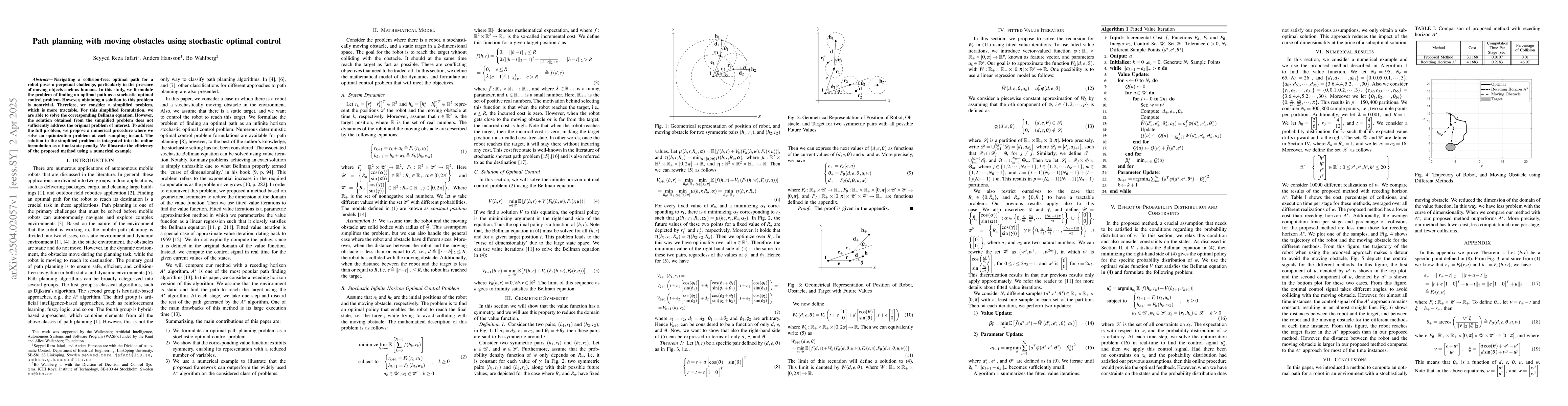 Thumbnail for Path planning with moving obstacles using stochastic optimal control