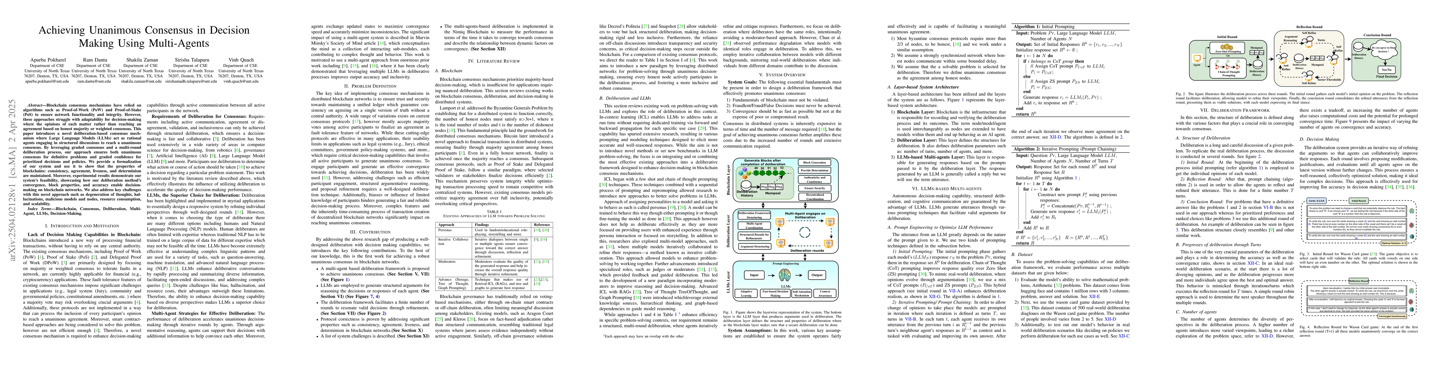 Thumbnail for Achieving Unanimous Consensus in Decision Making Using Multi-Agents
