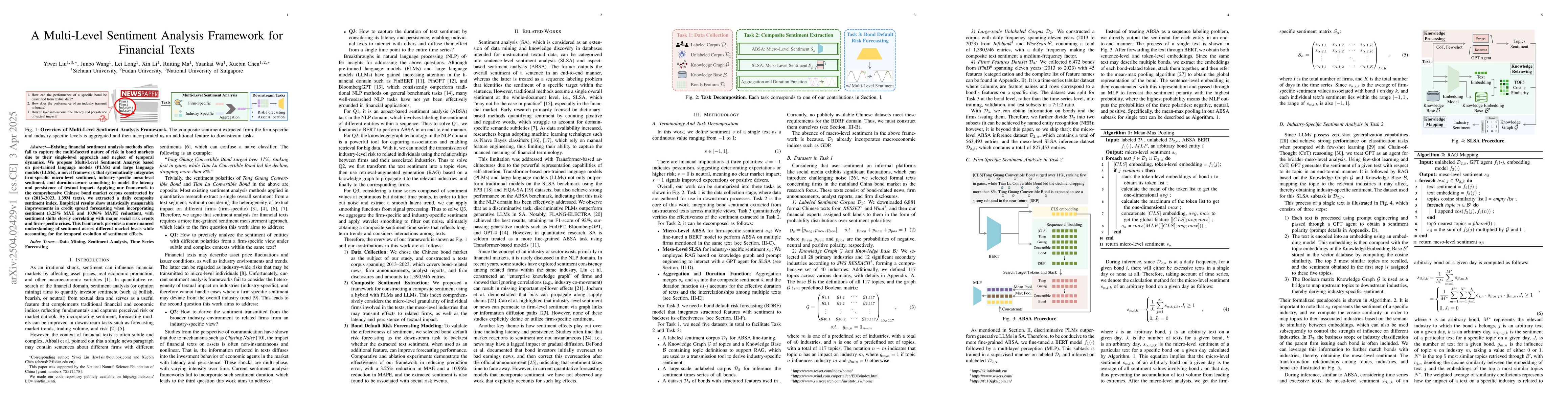 Thumbnail for A Multi-Level Sentiment Analysis Framework for Financial Texts
