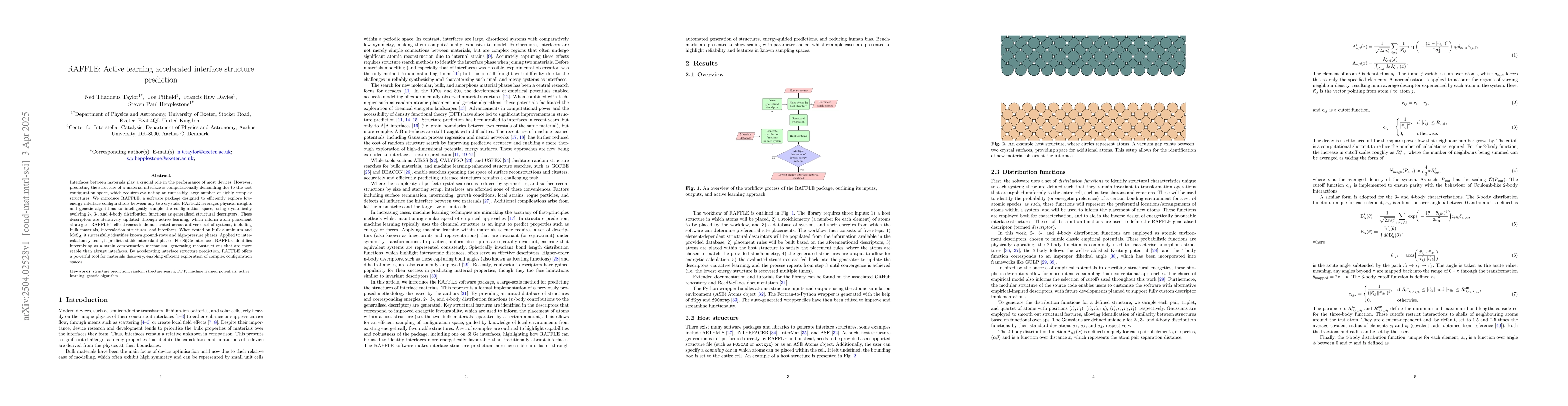 Thumbnail for RAFFLE: Active learning accelerated interface structure prediction