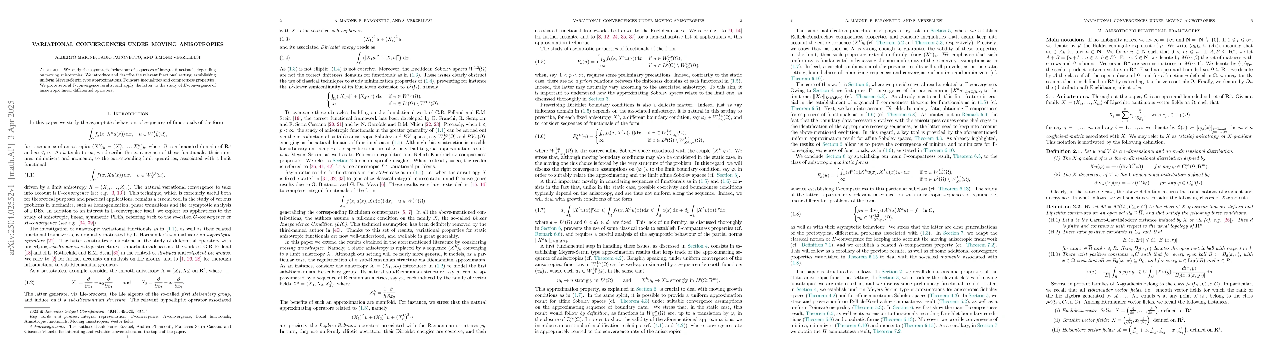 Thumbnail for Variational convergences under moving anisotropies