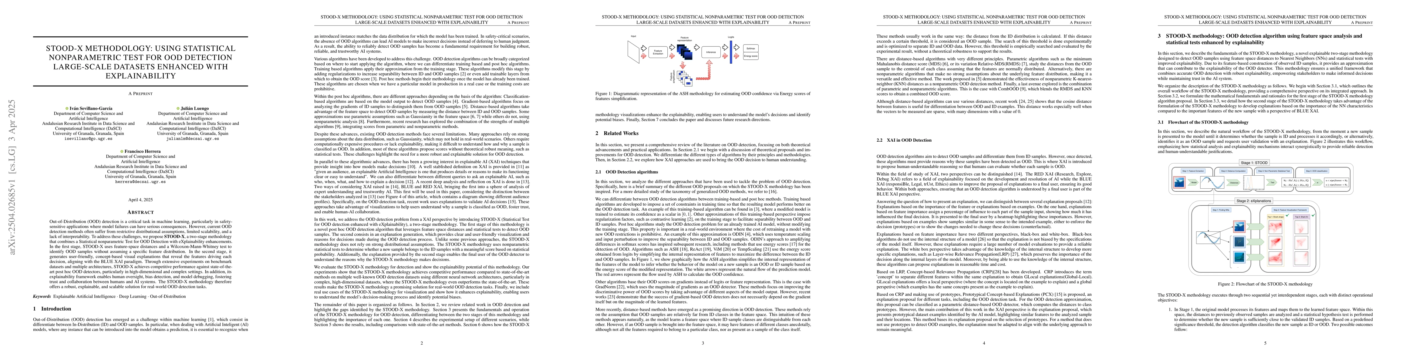 Thumbnail for STOOD-X methodology: using statistical nonparametric test for OOD
  Detection Large-Scale datasets enhanced with explainability