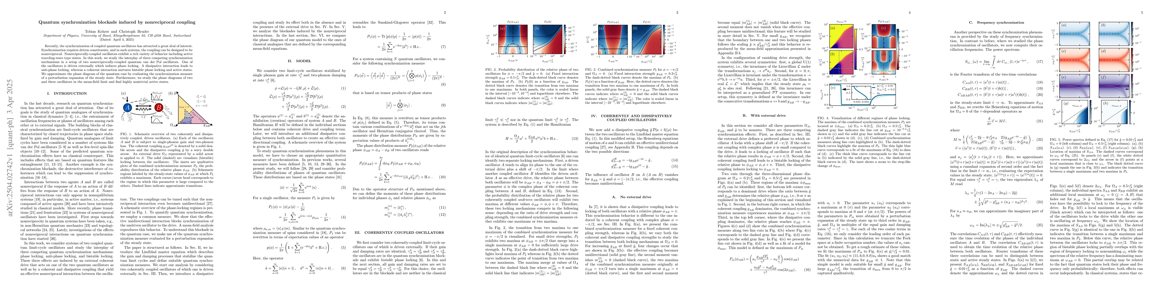 Thumbnail for Quantum synchronization blockade induced by nonreciprocal coupling