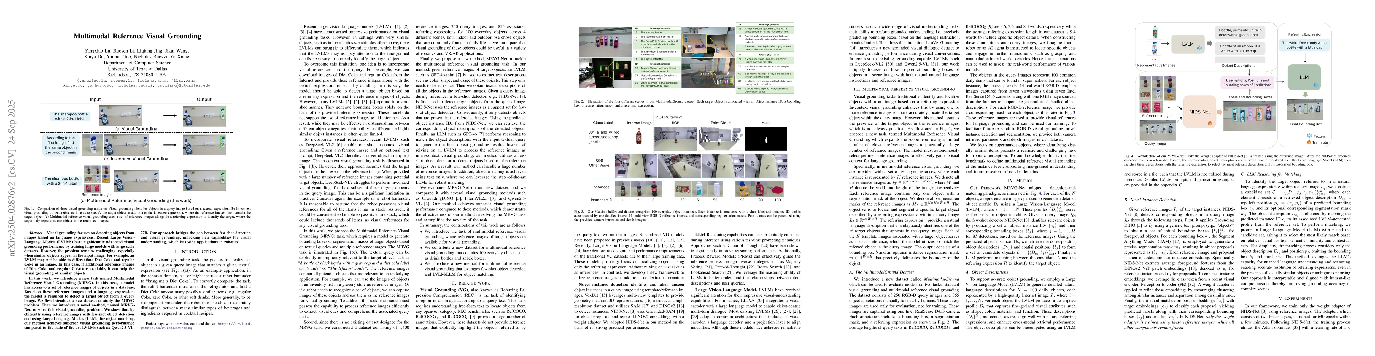 Thumbnail for Multimodal Reference Visual Grounding