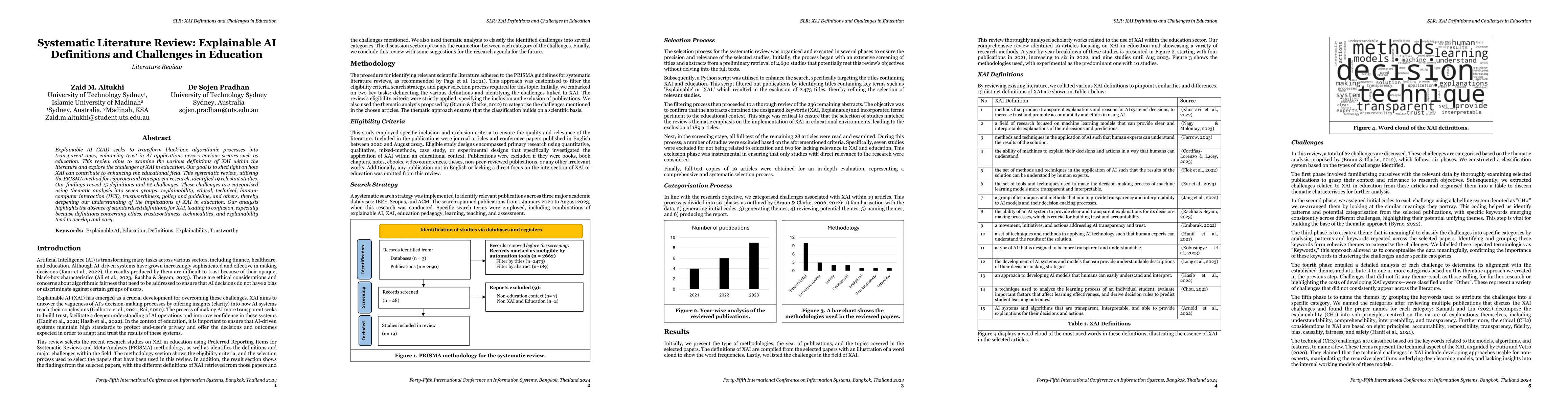 Thumbnail for Systematic Literature Review: Explainable AI Definitions and Challenges
  in Education
