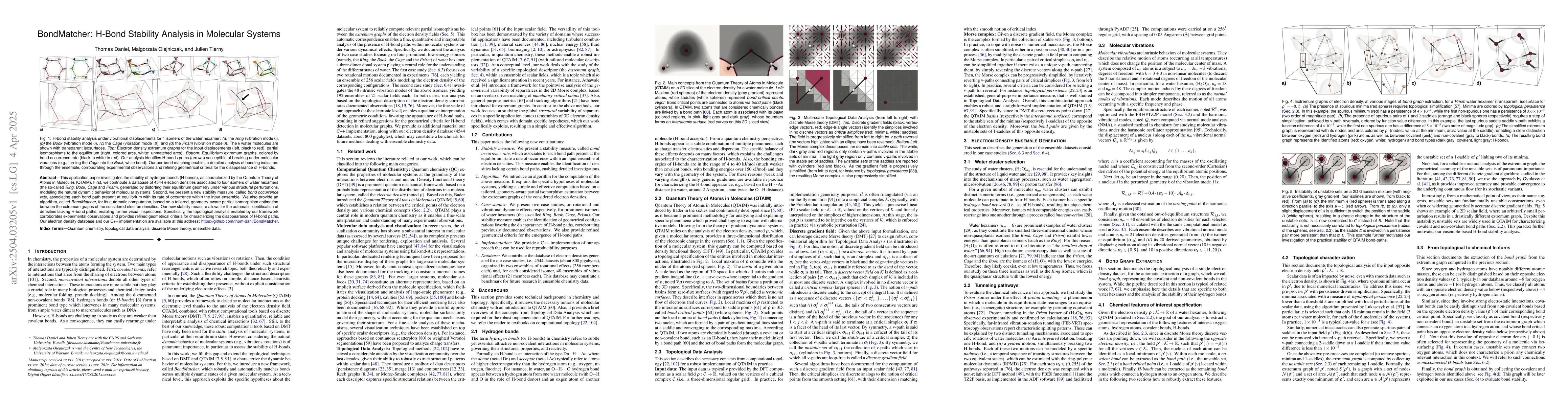 Thumbnail for BondMatcher: H-Bond Stability Analysis in Molecular Systems