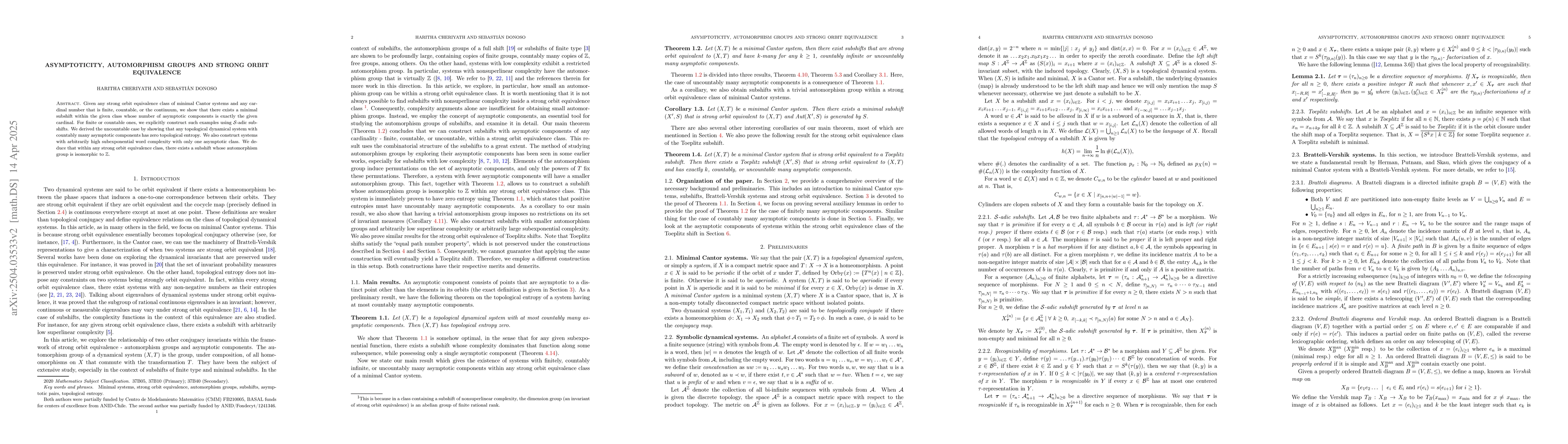 Thumbnail for Asymptoticity, automorphism groups and strong orbit equivalence