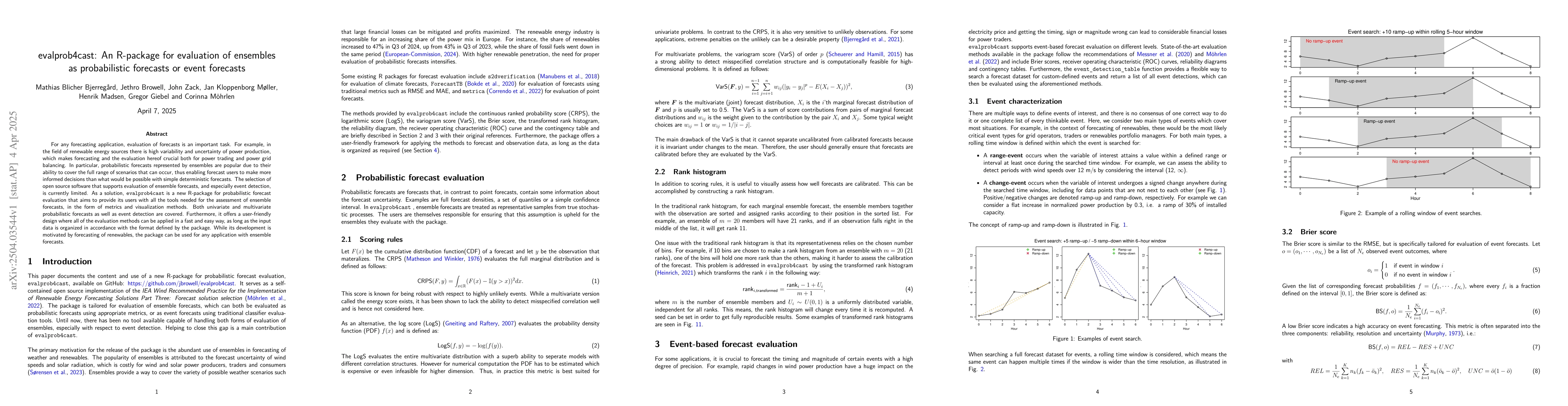 Thumbnail for evalprob4cast: An R-package for evaluation of ensembles as probabilistic
  forecasts or event forecasts