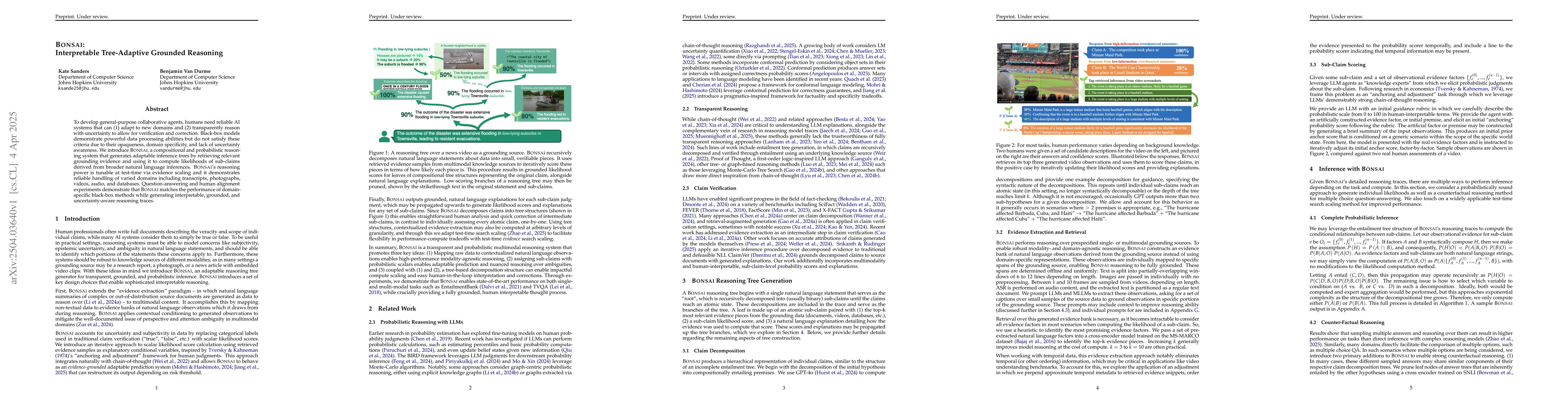Thumbnail for Bonsai: Interpretable Tree-Adaptive Grounded Reasoning