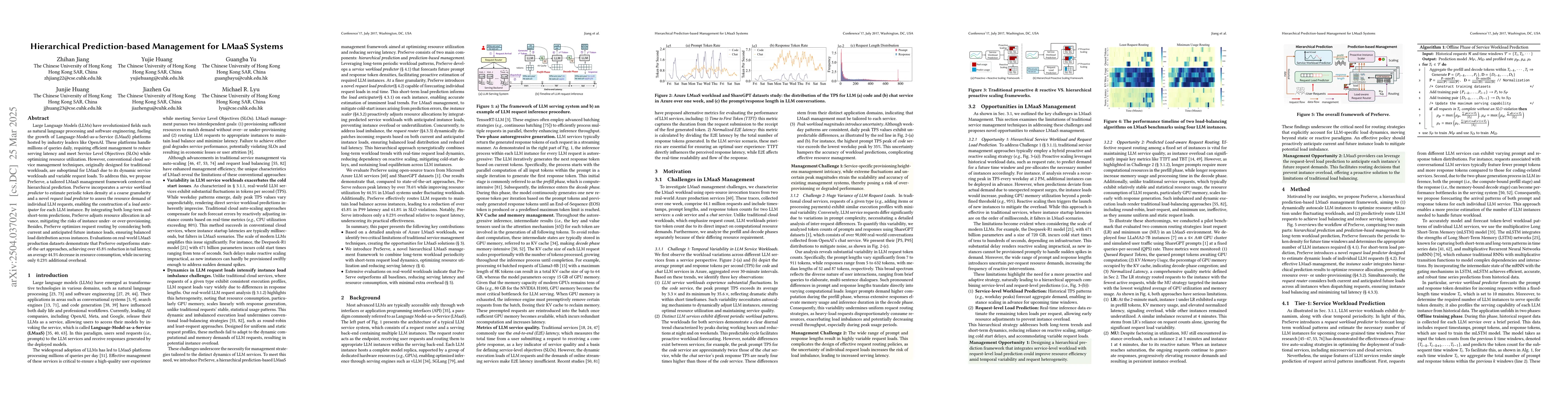 Thumbnail for Hierarchical Prediction-based Management for LMaaS Systems