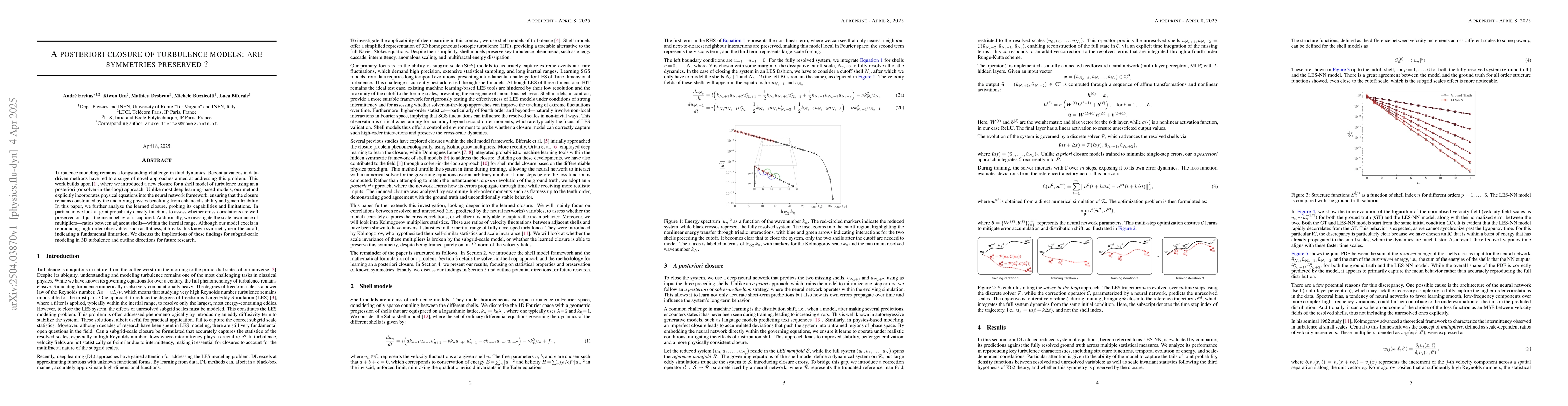Thumbnail for A posteriori closure of turbulence models: are symmetries preserved ?