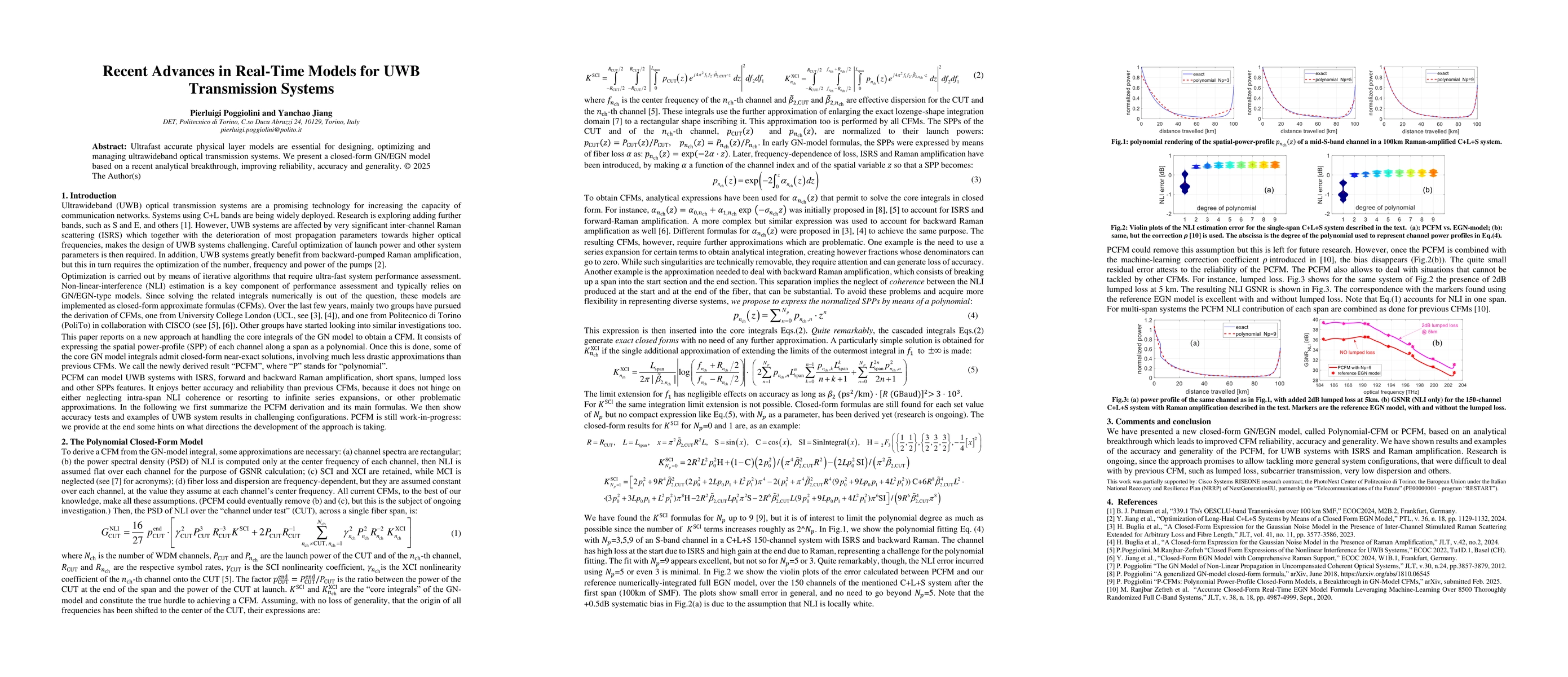 Thumbnail for Recent Advances in Real-Time Models for UWB Transmission Systems