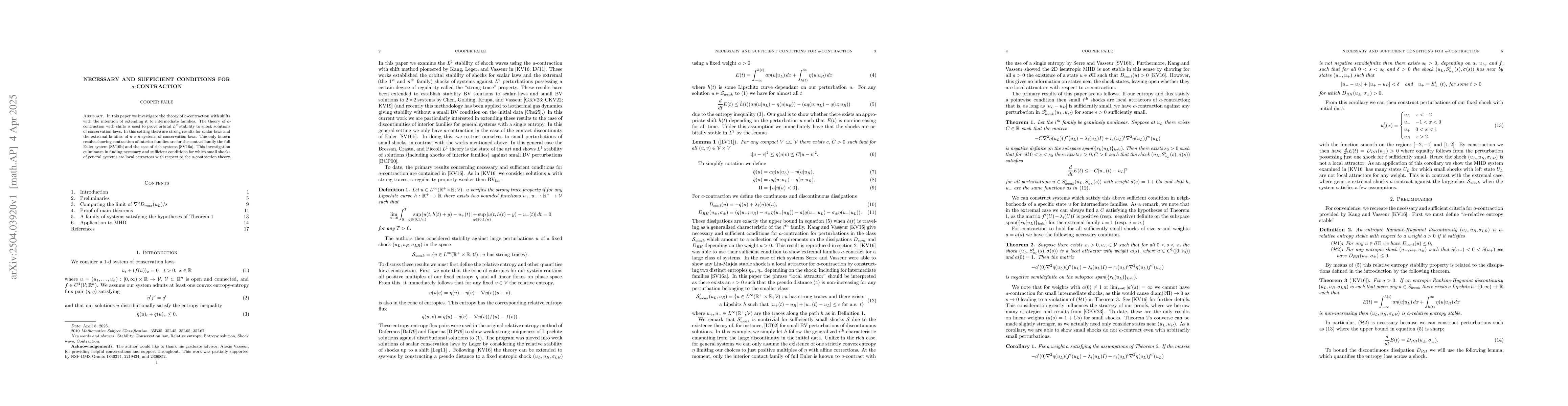 Thumbnail for Necessary and sufficient conditions for $a$-contraction