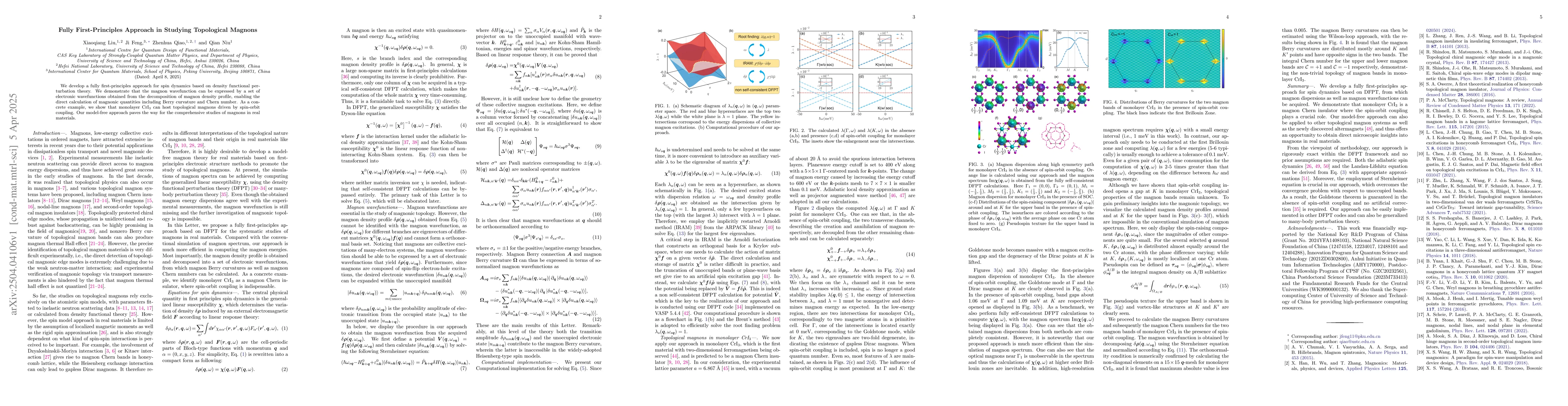 Thumbnail for Fully First-Principles Approach in Studying Topological Magnons