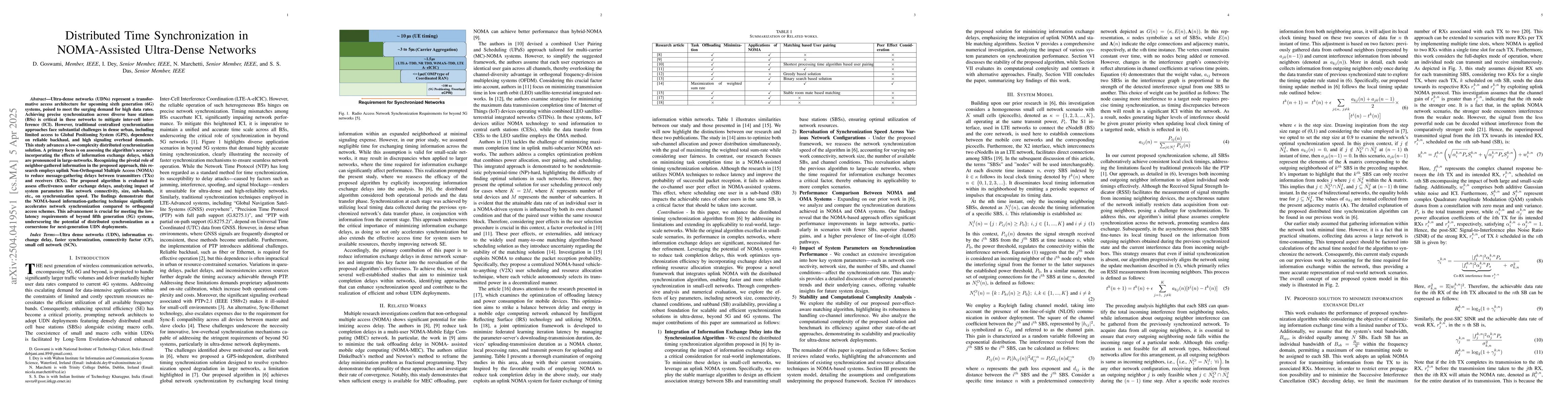 Thumbnail for Distributed Time Synchronization in NOMA-Assisted Ultra-Dense Networks