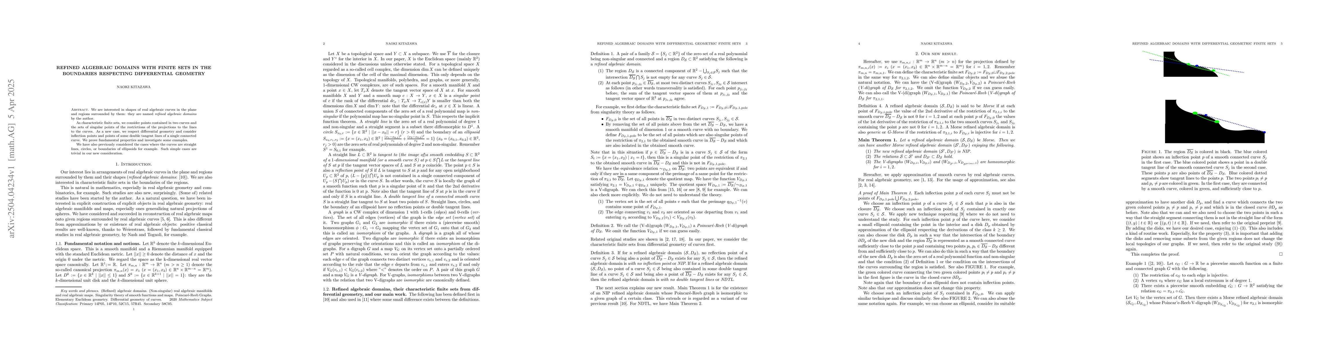 Thumbnail for Refined algebraic domains with finite sets in the boundaries respecting
  differential geometry