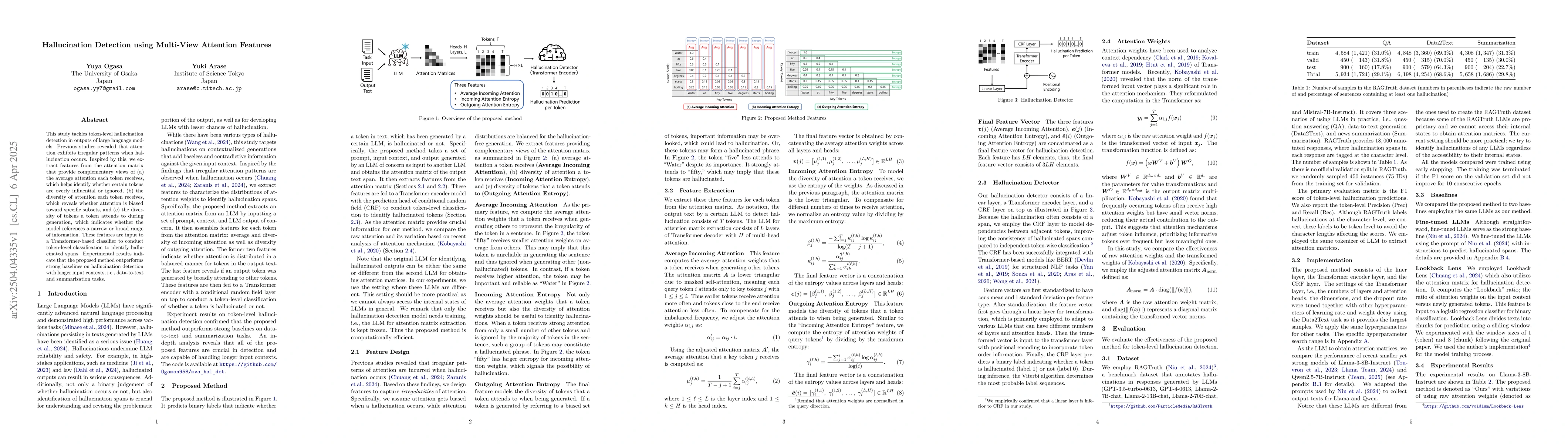 Thumbnail for Hallucination Detection using Multi-View Attention Features