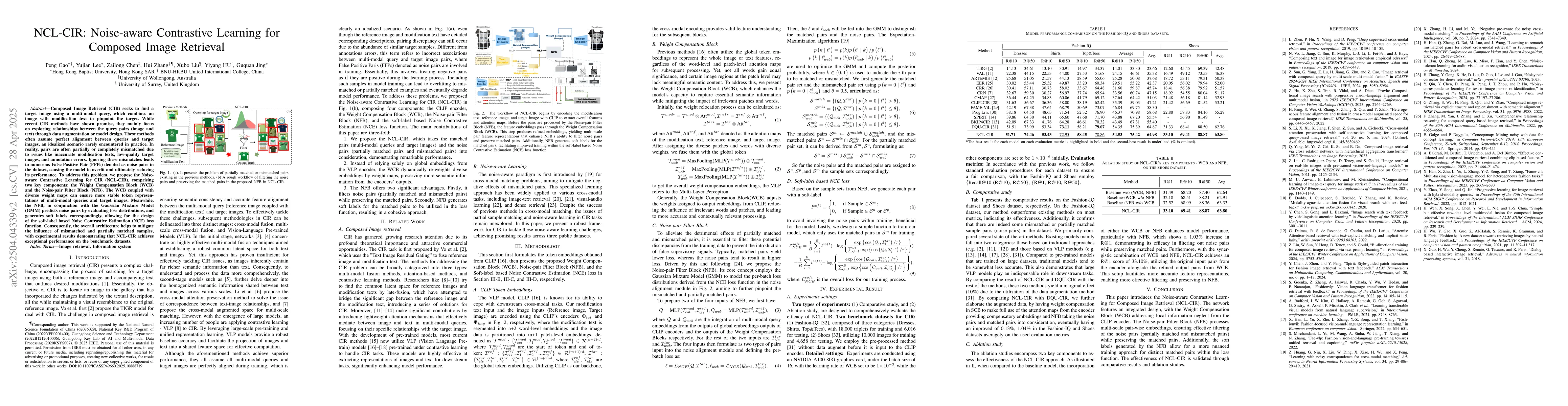 Thumbnail for NCL-CIR: Noise-aware Contrastive Learning for Composed Image Retrieval