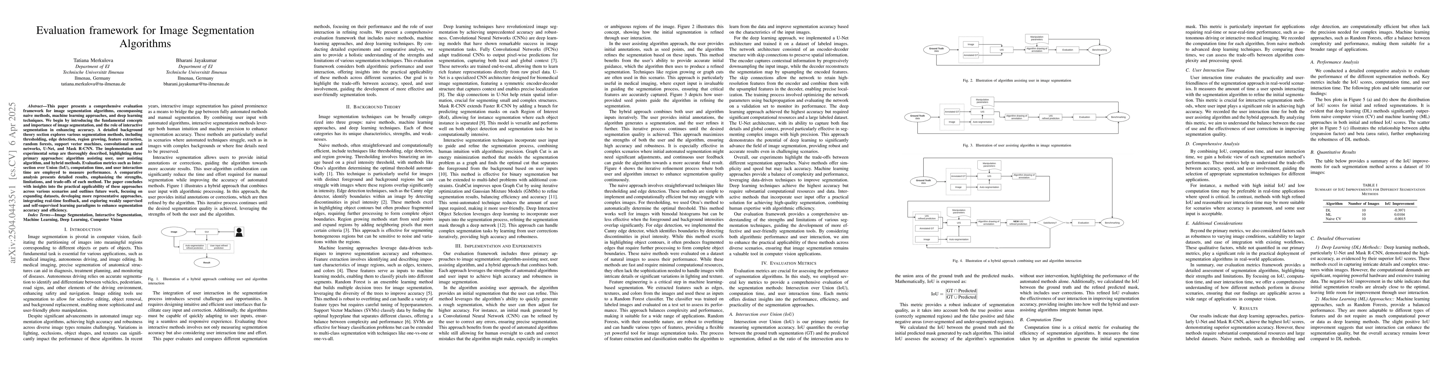 Thumbnail for Evaluation framework for Image Segmentation Algorithms
