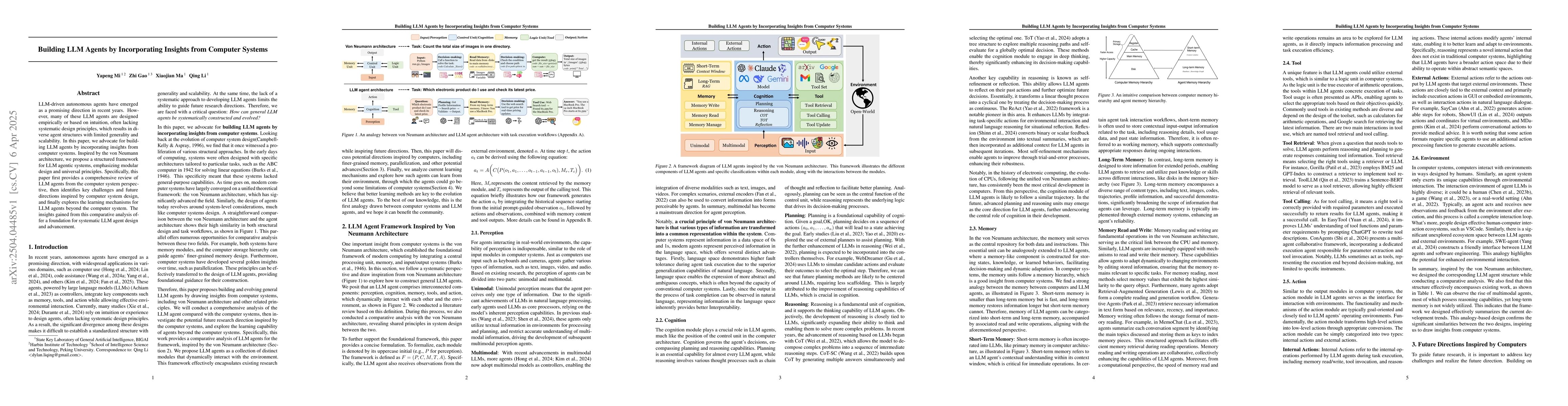 Thumbnail for Building LLM Agents by Incorporating Insights from Computer Systems