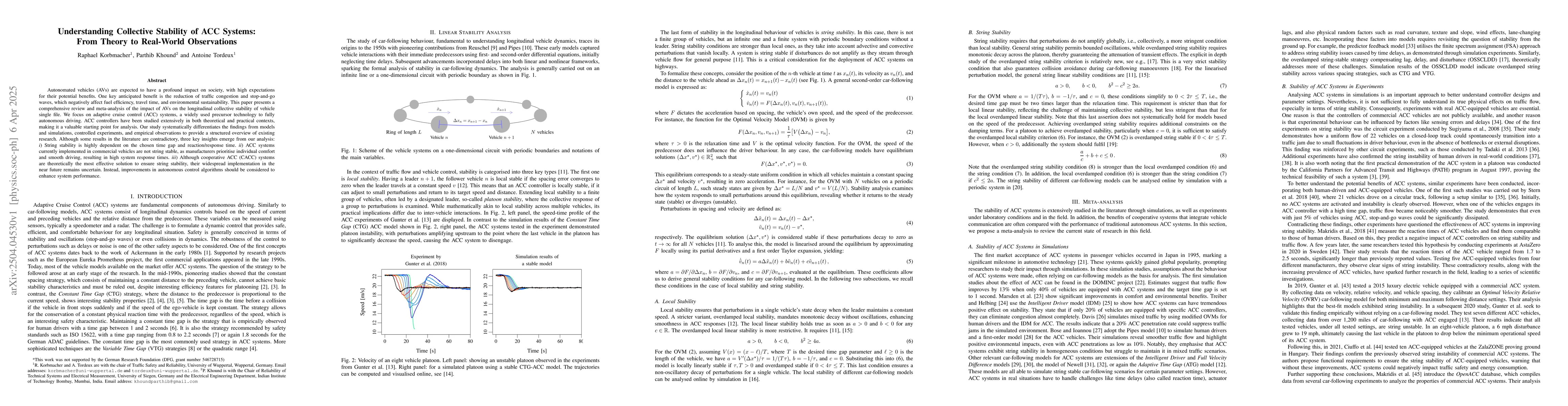 Thumbnail for Understanding Collective Stability of ACC Systems: From Theory to
  Real-World Observations