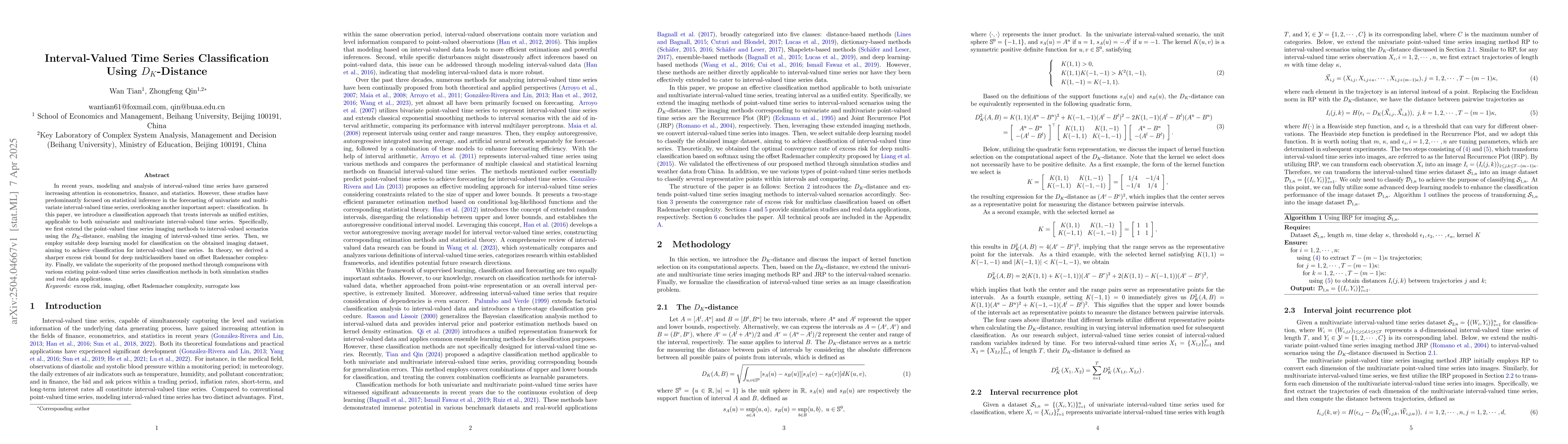 Thumbnail for Interval-Valued Time Series Classification Using $D_K$-Distance