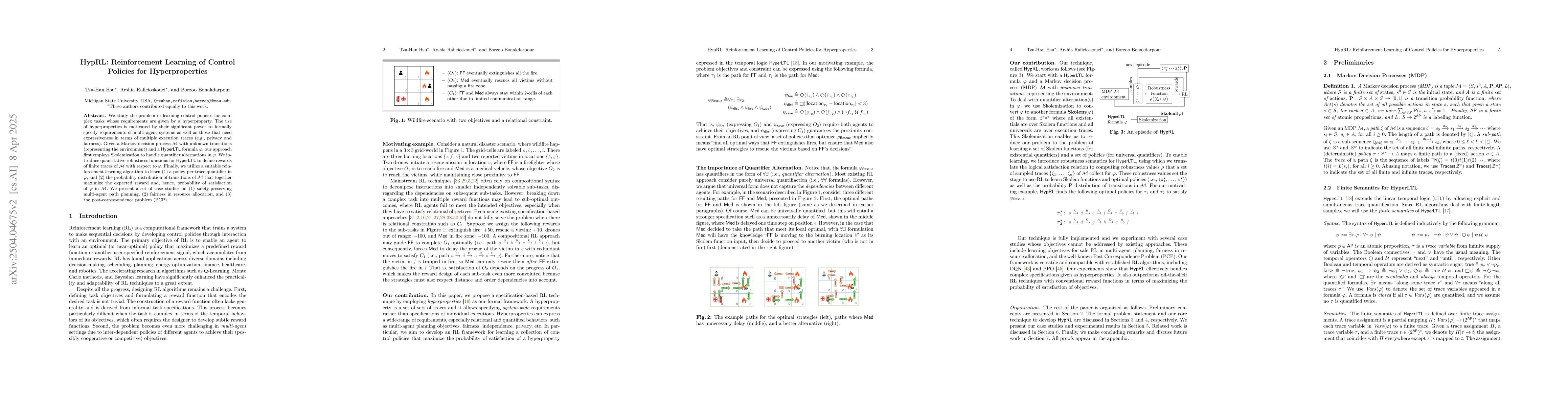 Thumbnail for HypRL: Reinforcement Learning of Control Policies for Hyperproperties