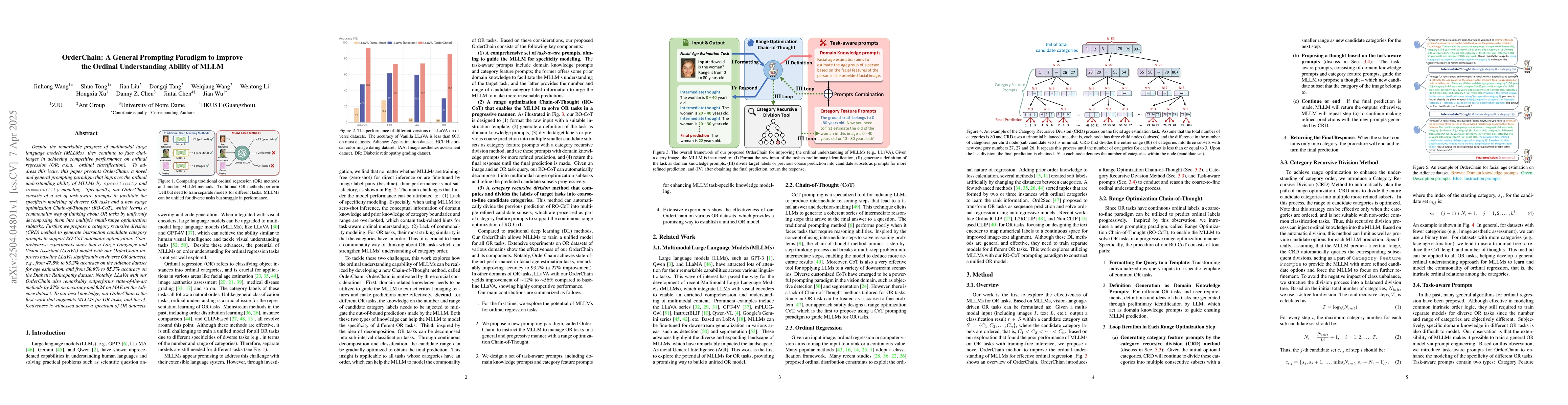 Thumbnail for OrderChain: A General Prompting Paradigm to Improve Ordinal
  Understanding Ability of MLLM