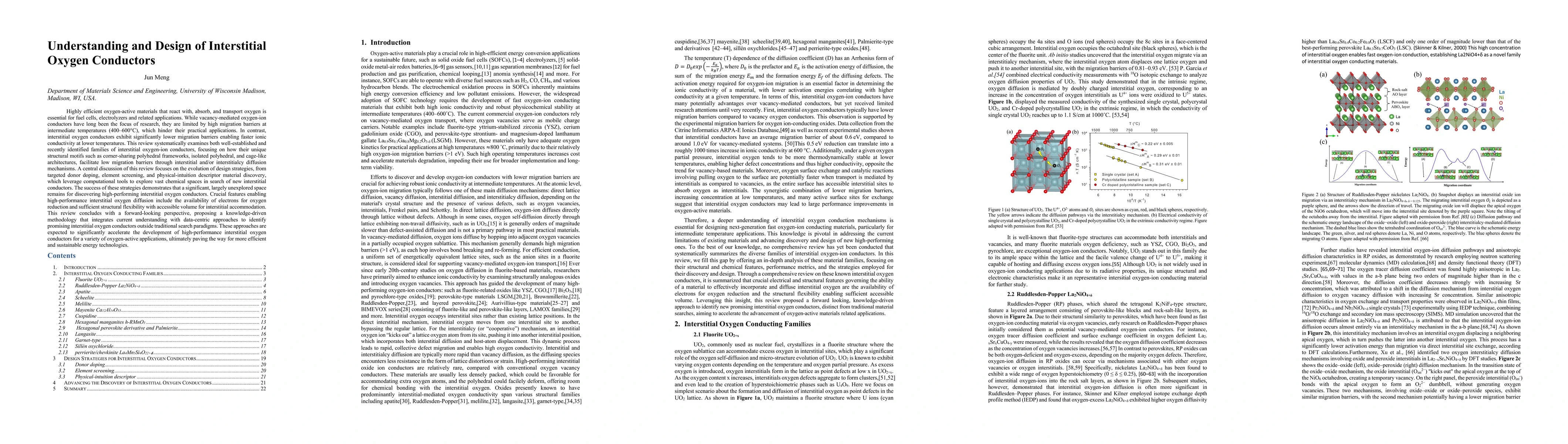 Thumbnail for Understanding and Design of Interstitial Oxygen Conductors