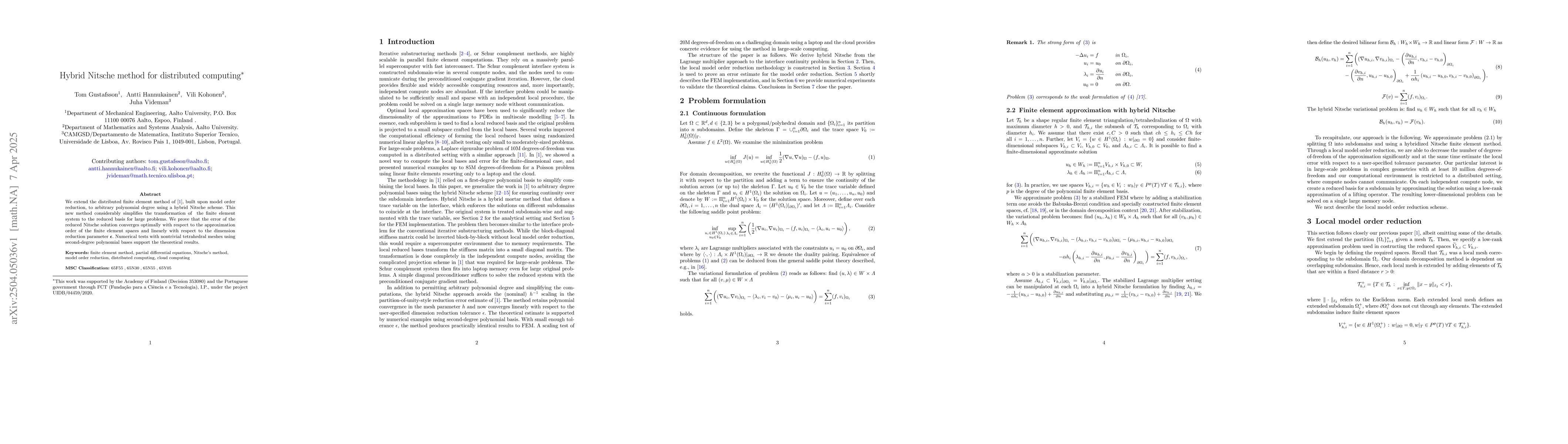 Thumbnail for Hybrid Nitsche for distributed computing