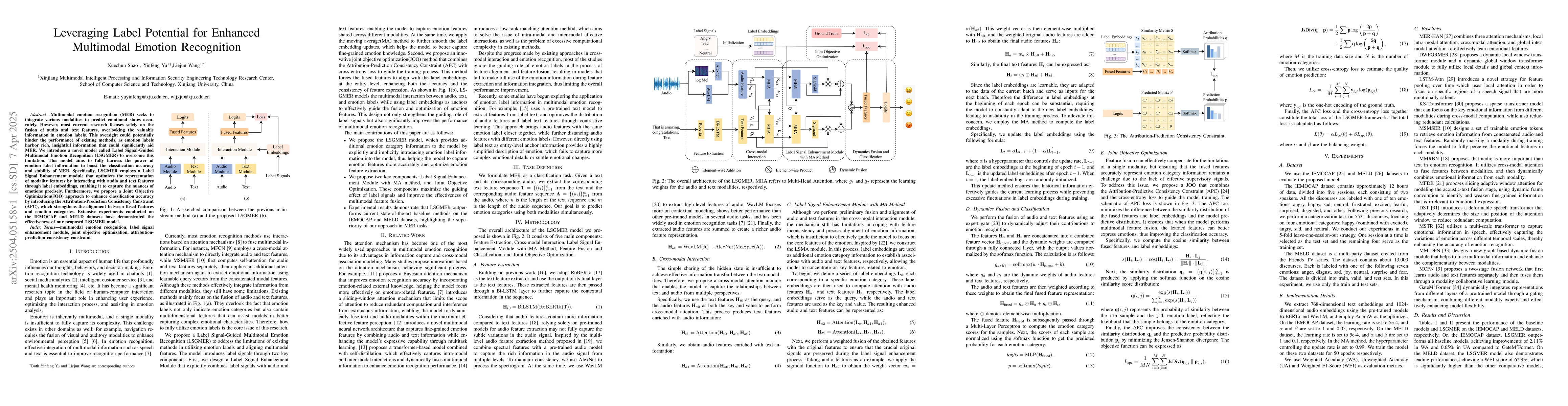 Thumbnail for Leveraging Label Potential for Enhanced Multimodal Emotion Recognition