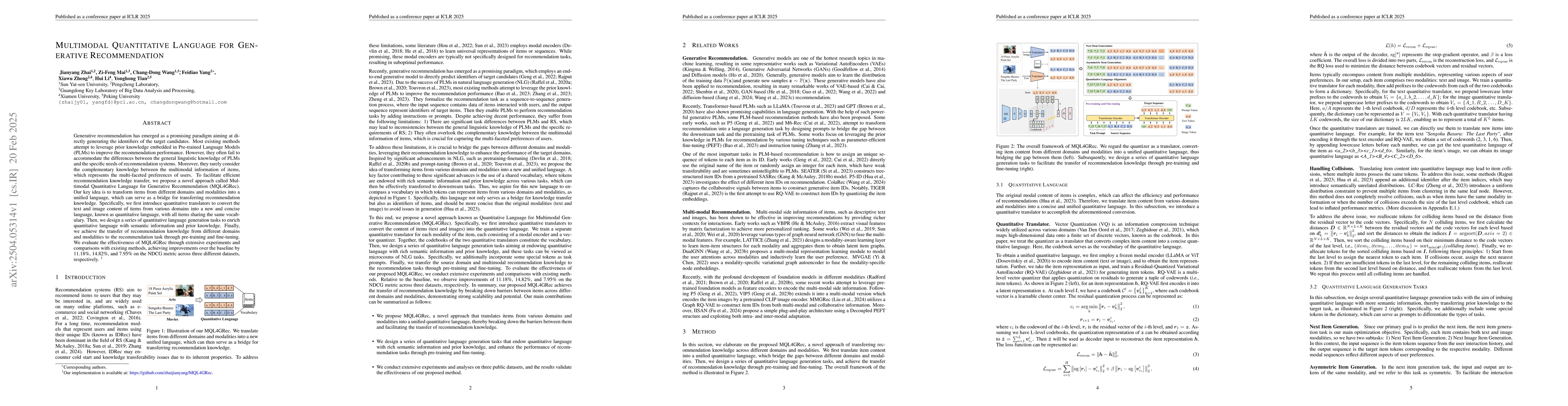 Thumbnail for Multimodal Quantitative Language for Generative Recommendation