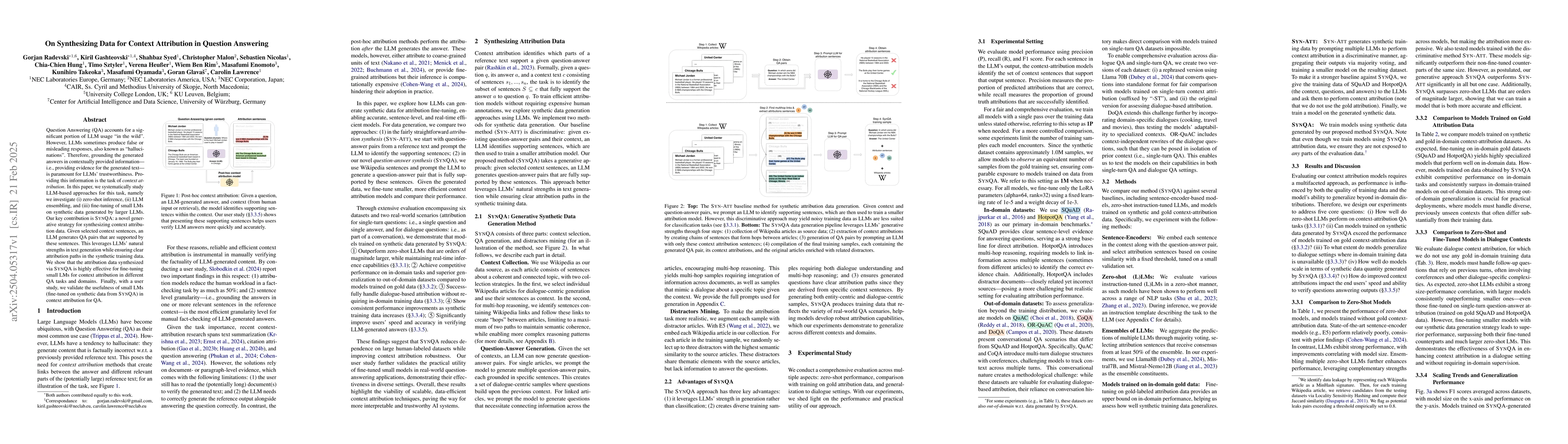 Thumbnail for On Synthesizing Data for Context Attribution in Question Answering