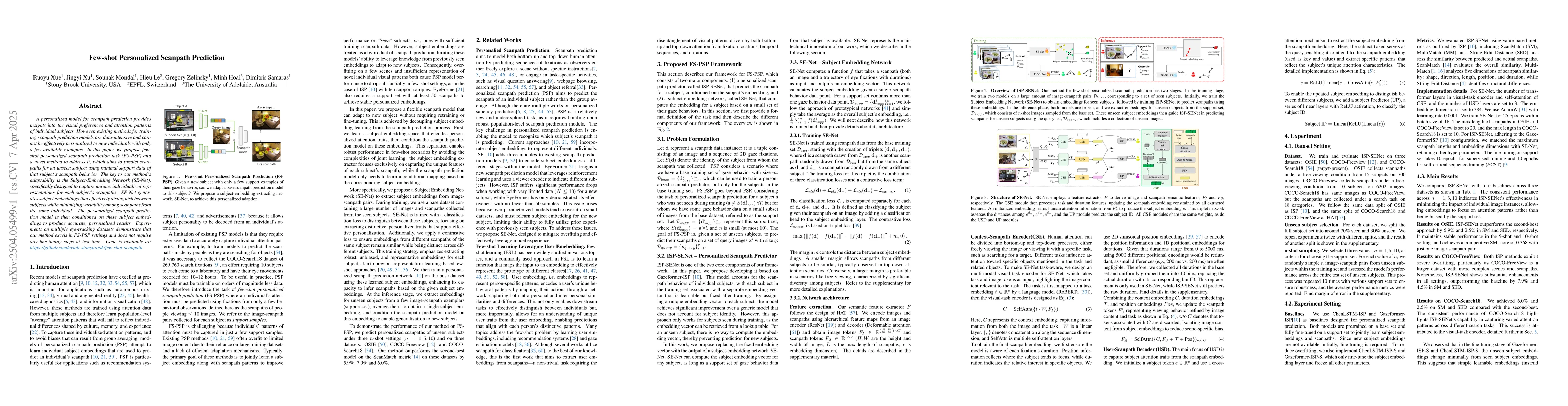 Thumbnail for Few-shot Personalized Scanpath Prediction
