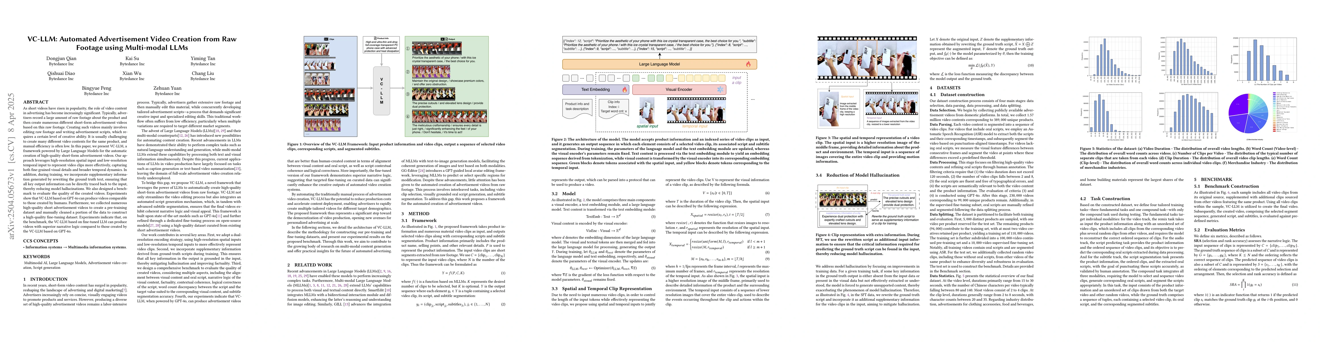 Thumbnail for VC-LLM: Automated Advertisement Video Creation from Raw Footage using
  Multi-modal LLMs