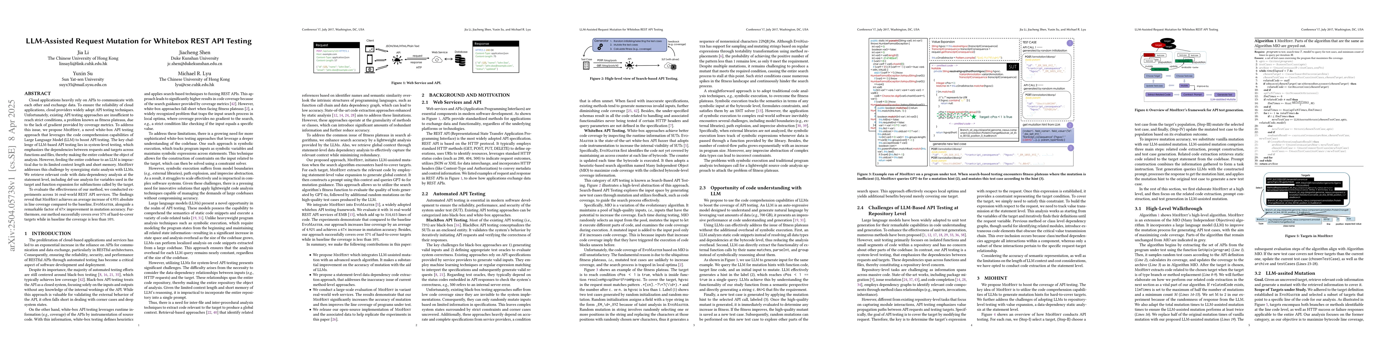 Thumbnail for LLM-assisted Mutation for Whitebox API Testing