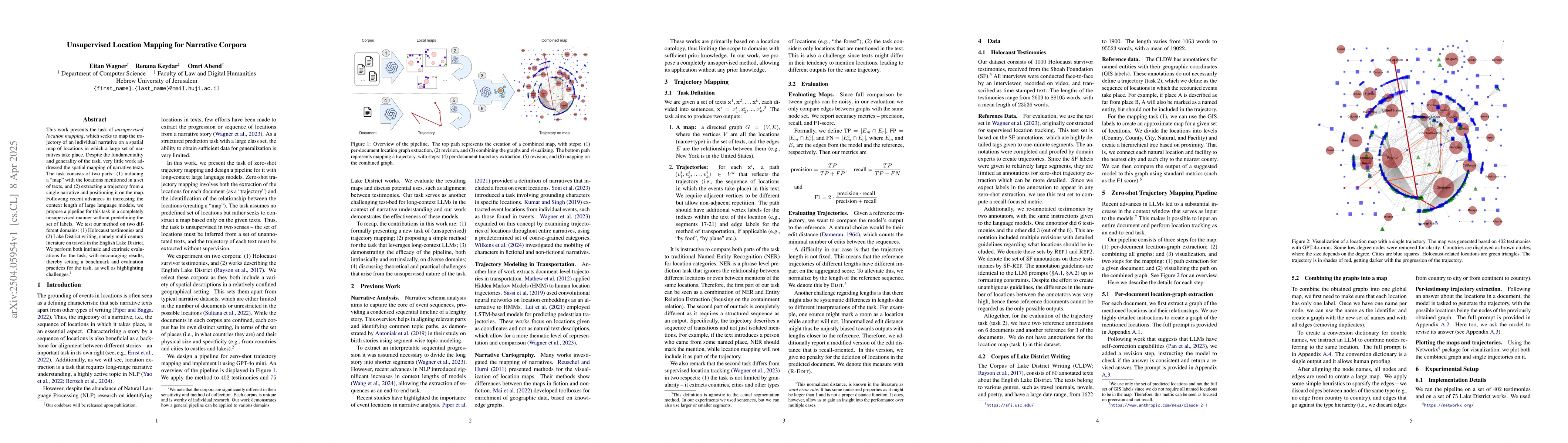 Thumbnail for Unsupervised Location Mapping for Narrative Corpora