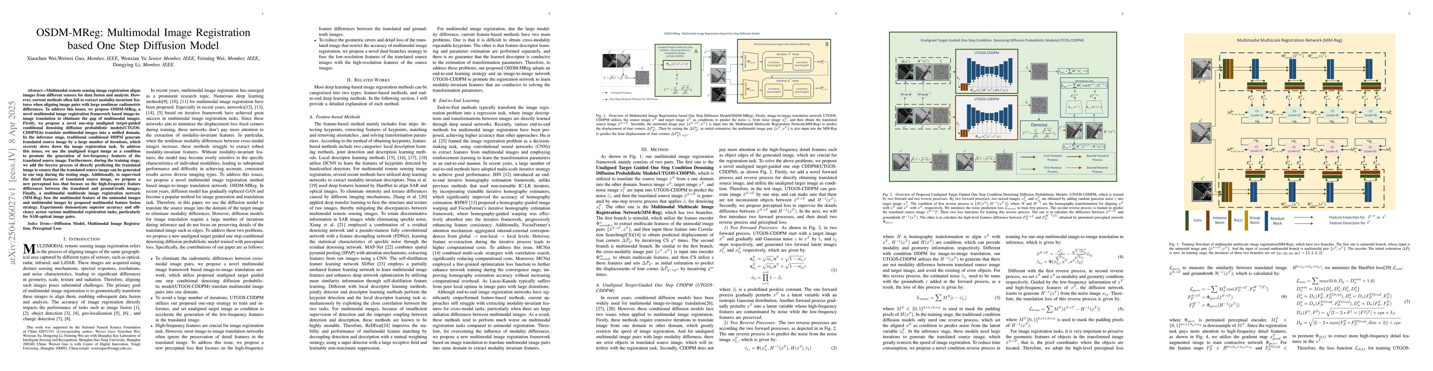 Thumbnail for OSDM-MReg: Multimodal Image Registration based One Step Diffusion Model