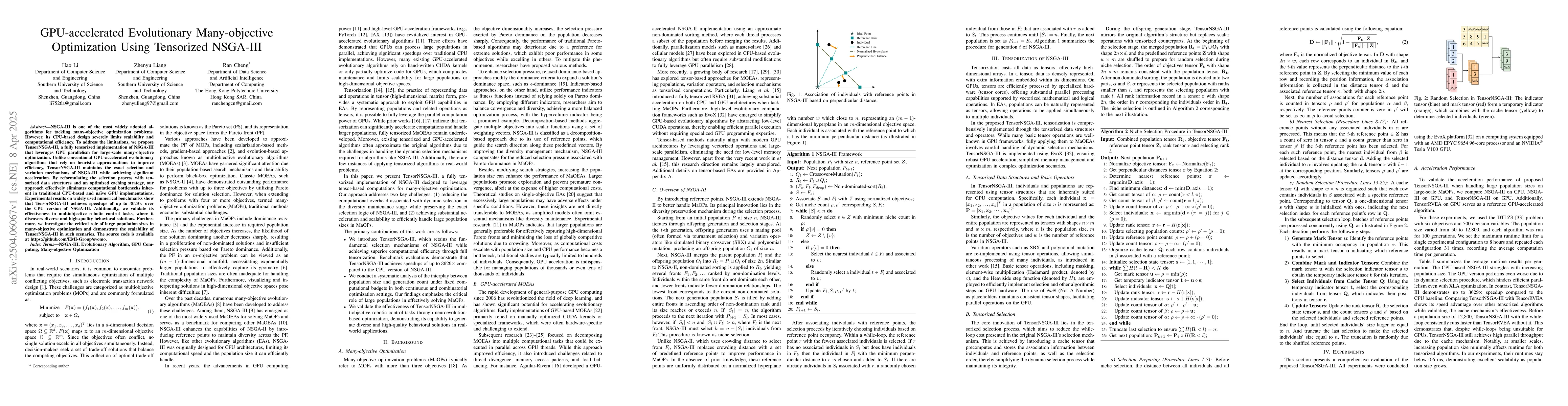 Thumbnail for GPU-accelerated Evolutionary Many-objective Optimization Using
  Tensorized NSGA-III